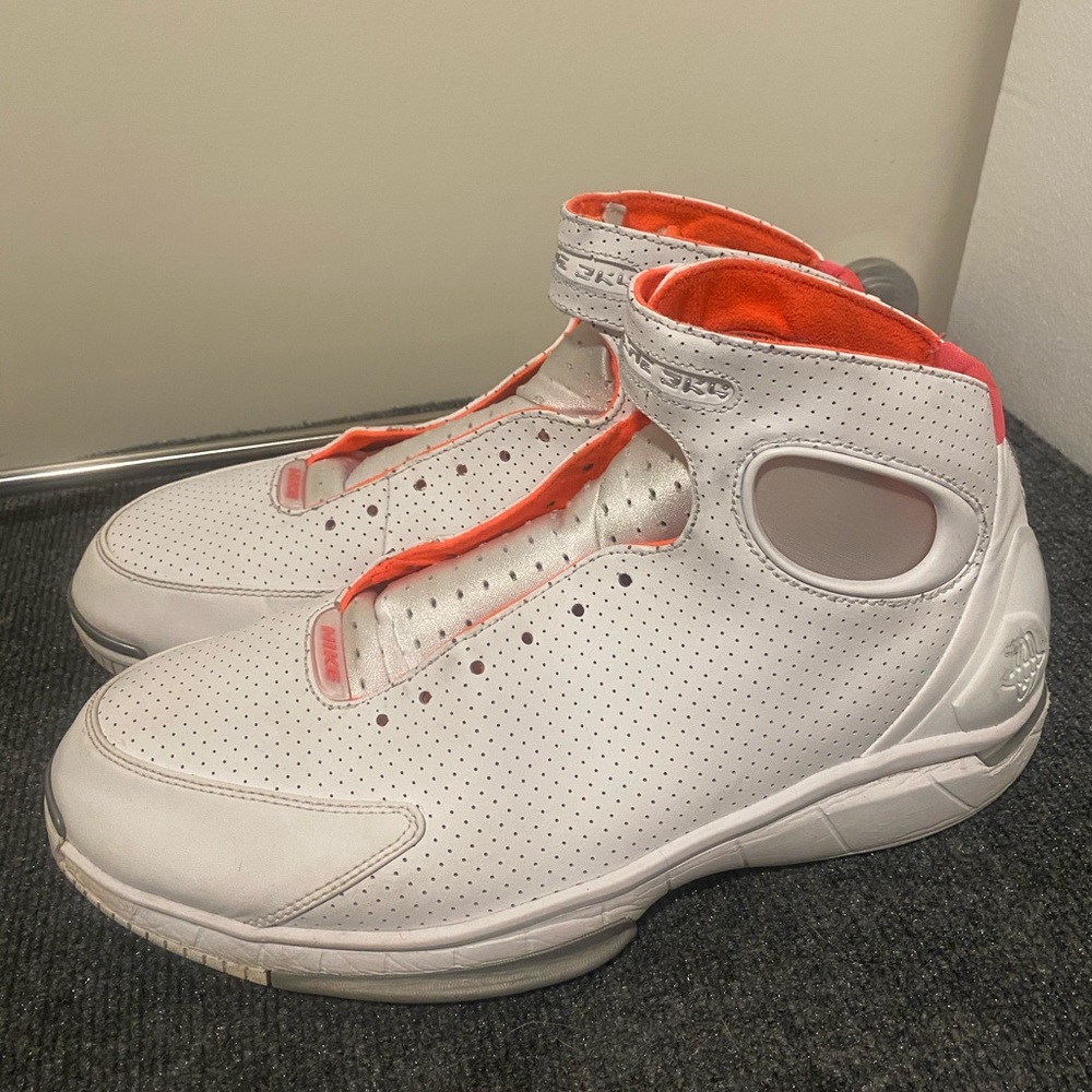 Nike Zoom Huarache 2K4 White Hot Lava Size 13 Sneakers Basketball Shoes